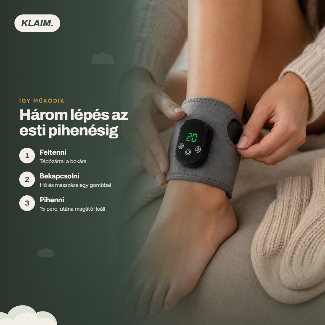 Klaim StepPro Bokamasszírozó