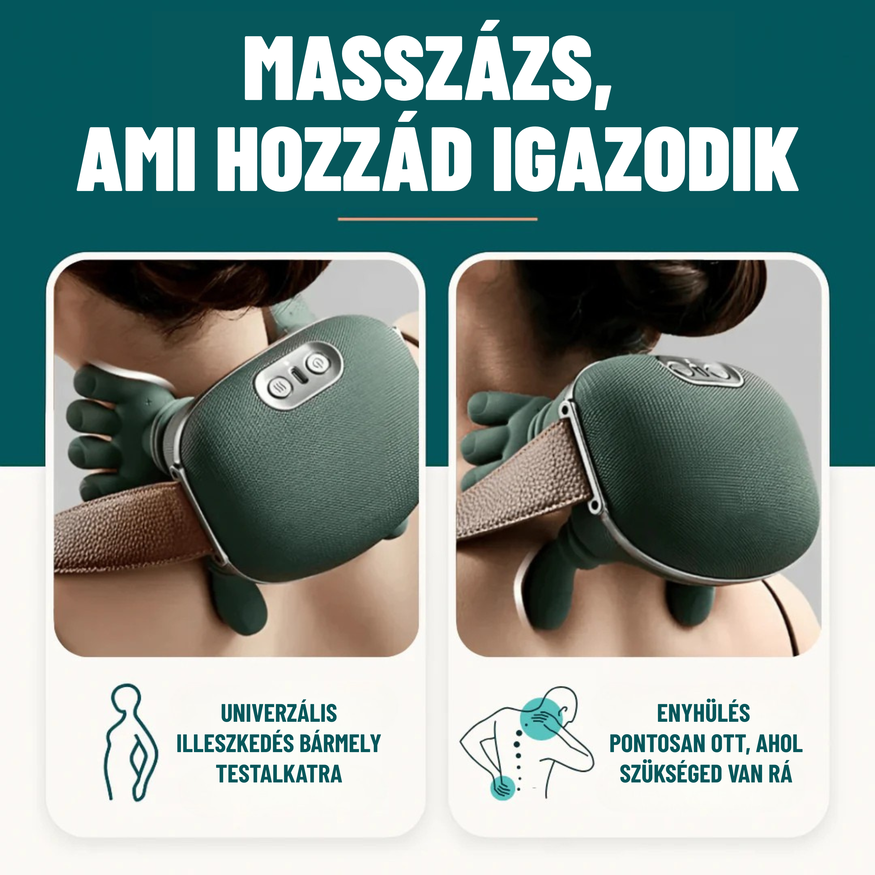 KLAIM. MaxPro Otthoni Masszőr