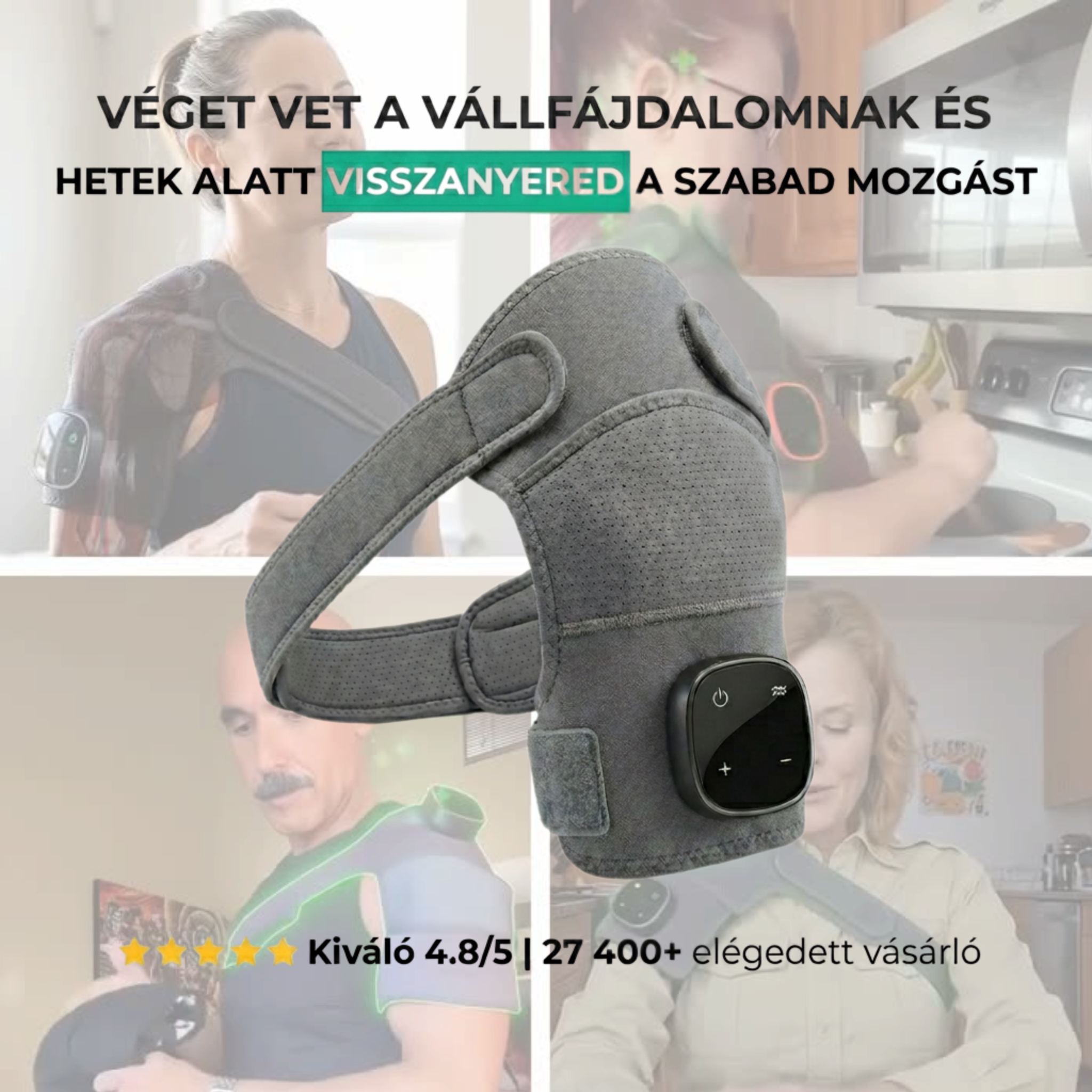 KLAIM. FlexPro Vállmasszírozó